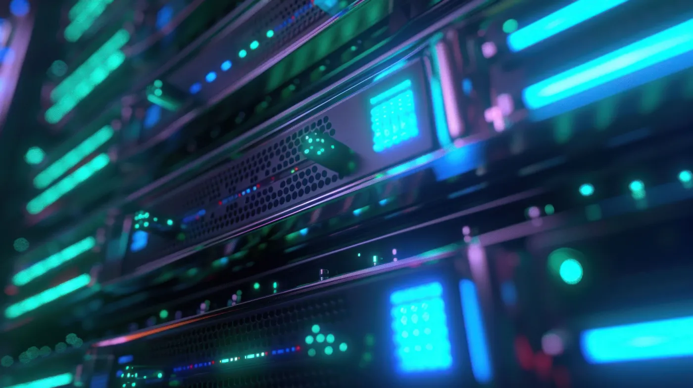 Data processing server infrastructure powering MoProcessing's data pipeline