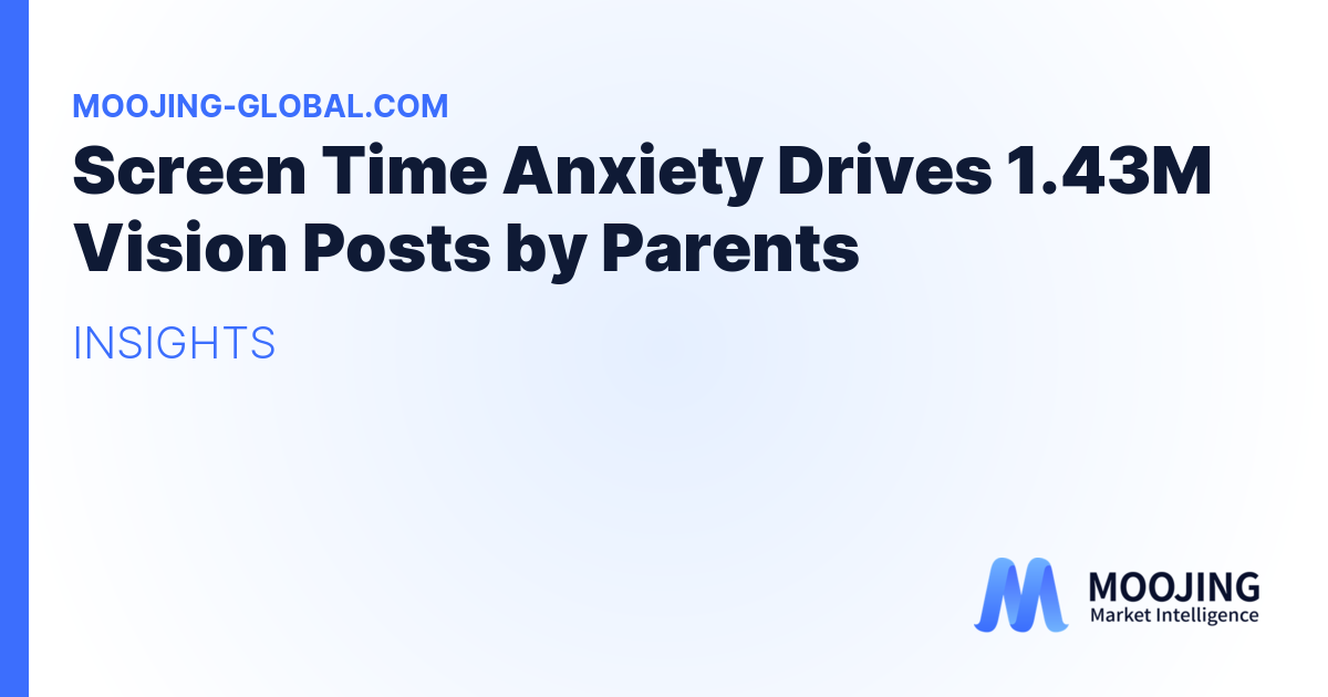 Screen Time Anxiety Drives 1.43M Vision Posts by Parents