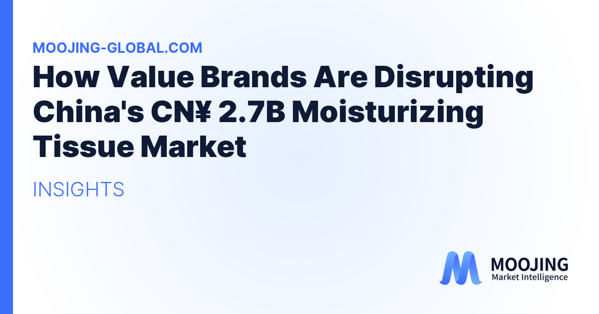 How Value Brands Are Disrupting China's CN¥ 2.7B Moisturizing Tissue Market