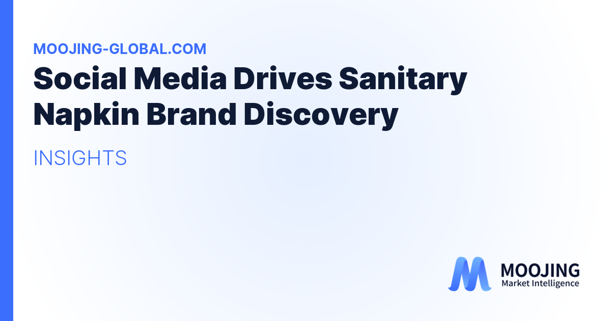Social Media Drives Sanitary Napkin Brand Discovery