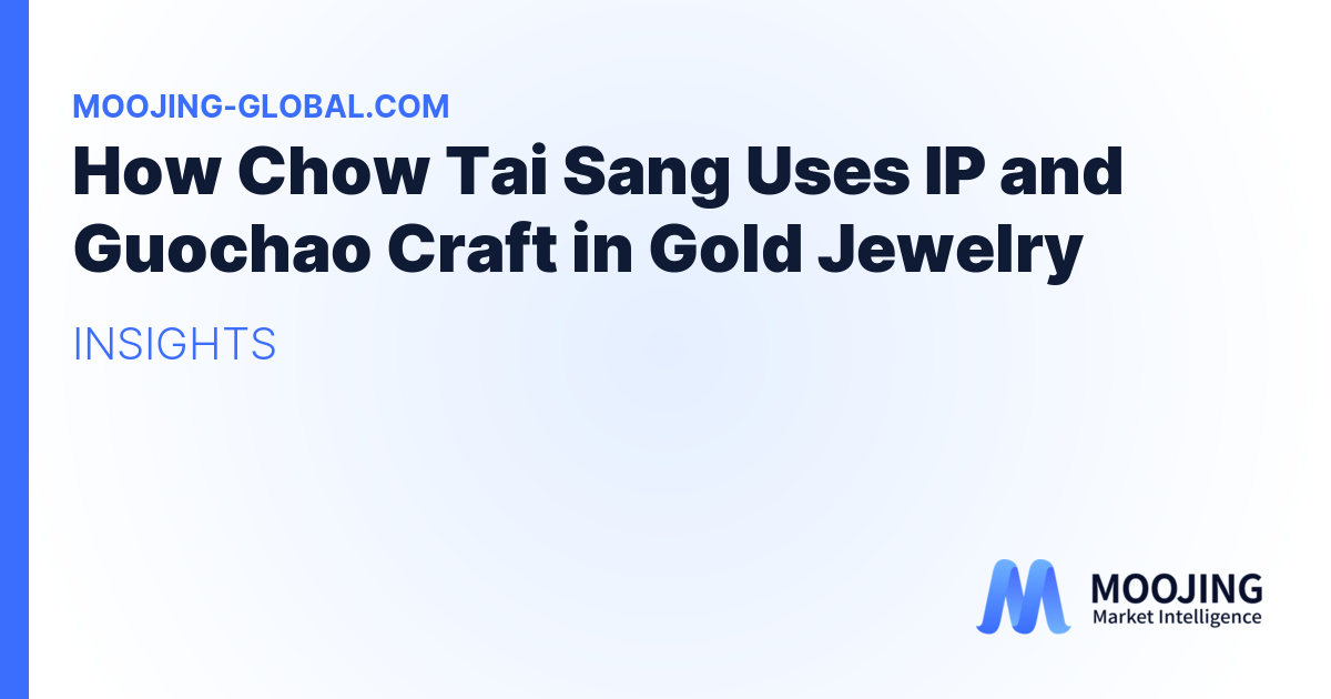 How Chow Tai Sang Uses IP and Guochao Craft in Gold Jewelry
