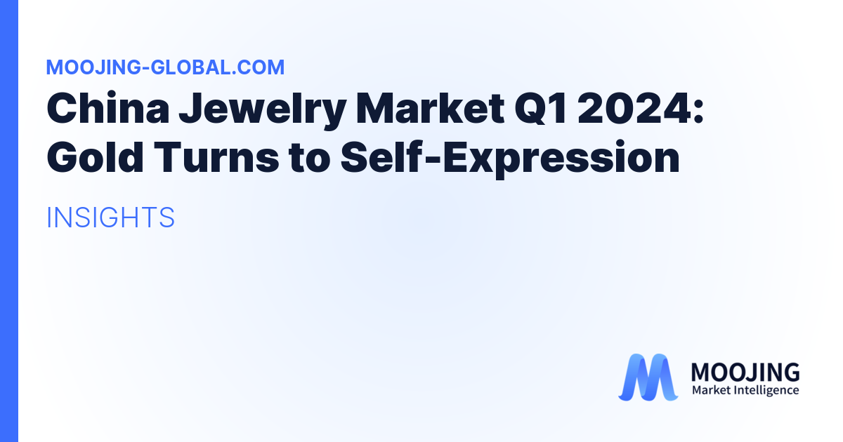 China Jewelry Market Q1 2024: Gold Turns to Self-Expression