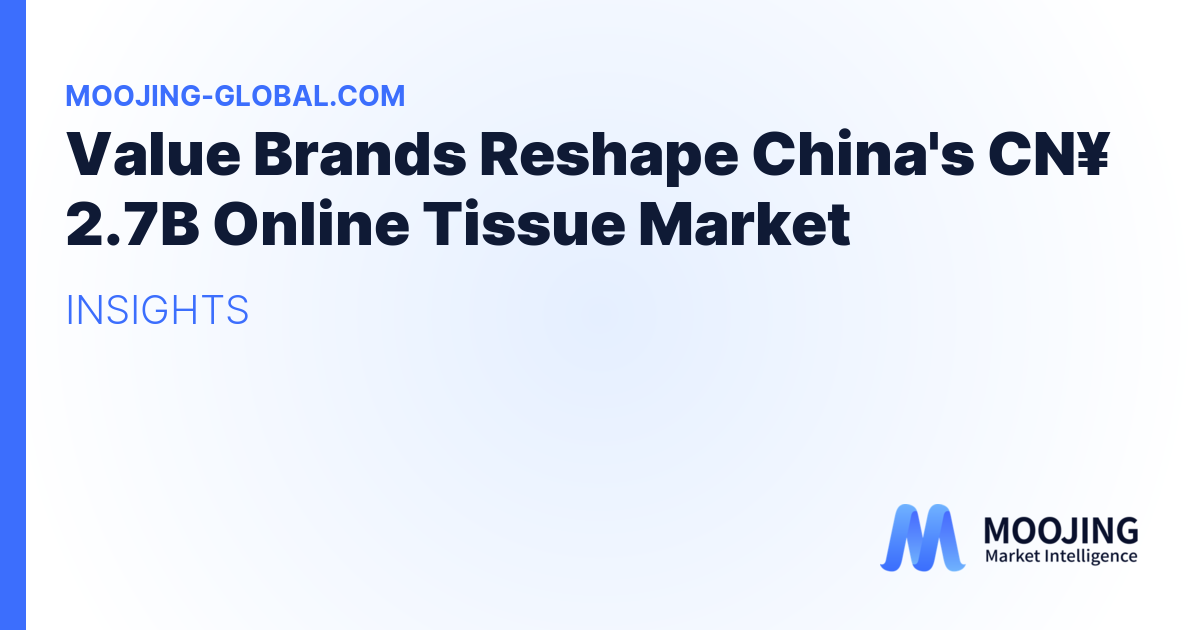 Value Brands Reshape China's CN¥ 2.7B Online Tissue Market
