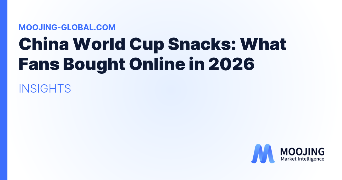 China World Cup Snacks: What Fans Bought Online in 2026