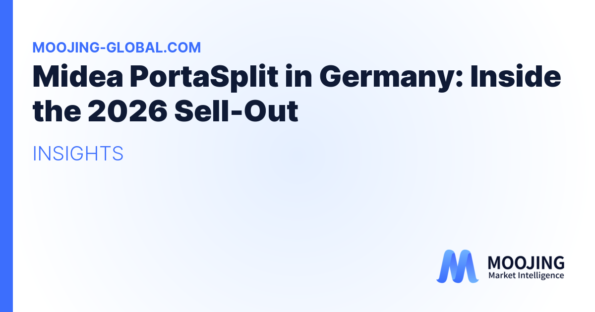 Midea PortaSplit in Germany: Inside the 2026 Sell-Out